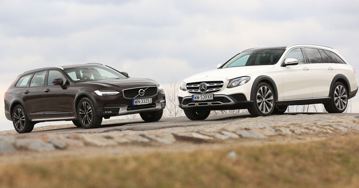 Volvo V90 Cross Country kontra Mercedes All-Terrain - który jest lepszy na każdą drogę?