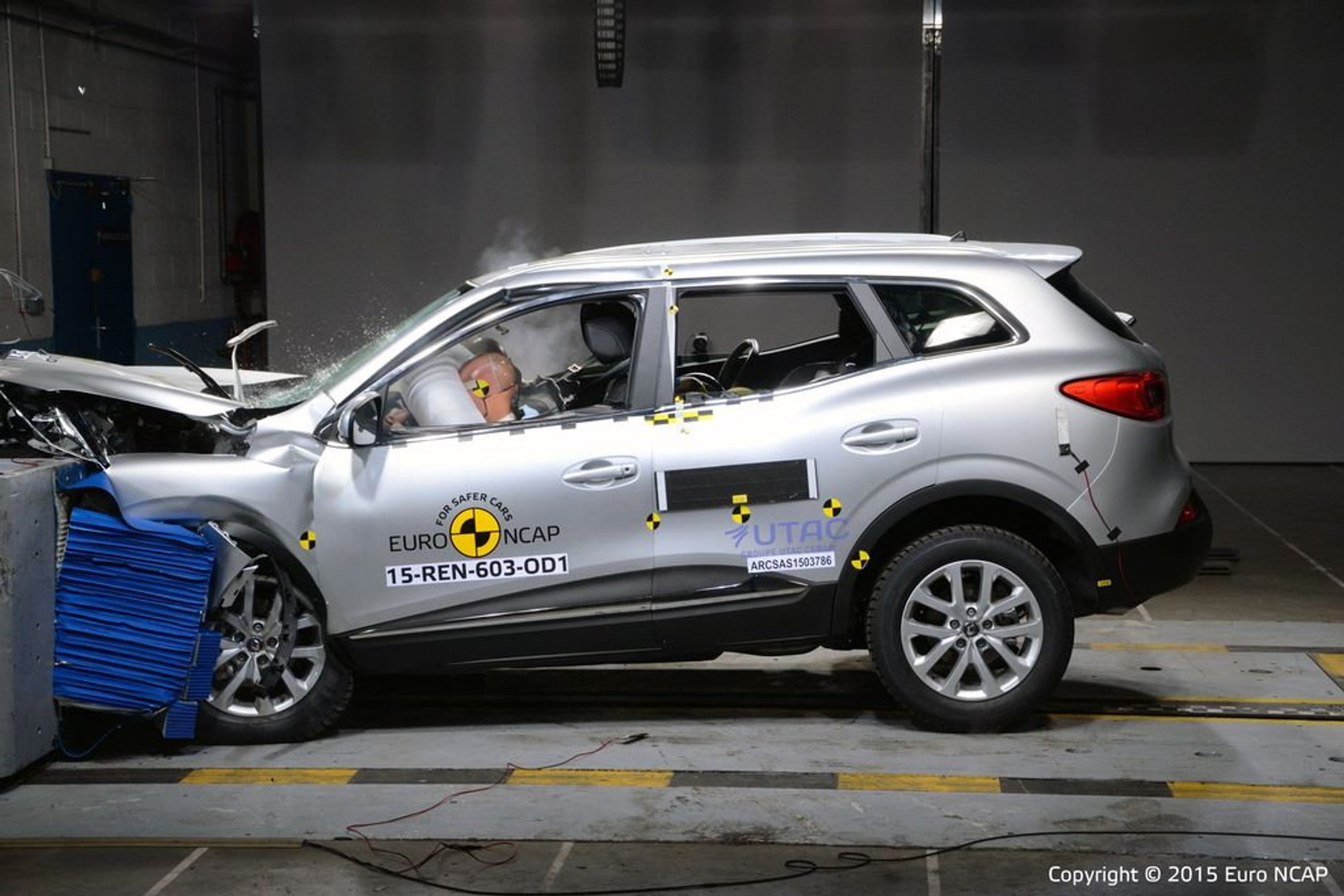 Renault Kadjar - pięć gwiazdek w teście EuroNCAP