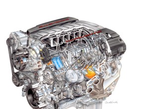 Chevrolet Corvette: nowy silnik V8 LT1
