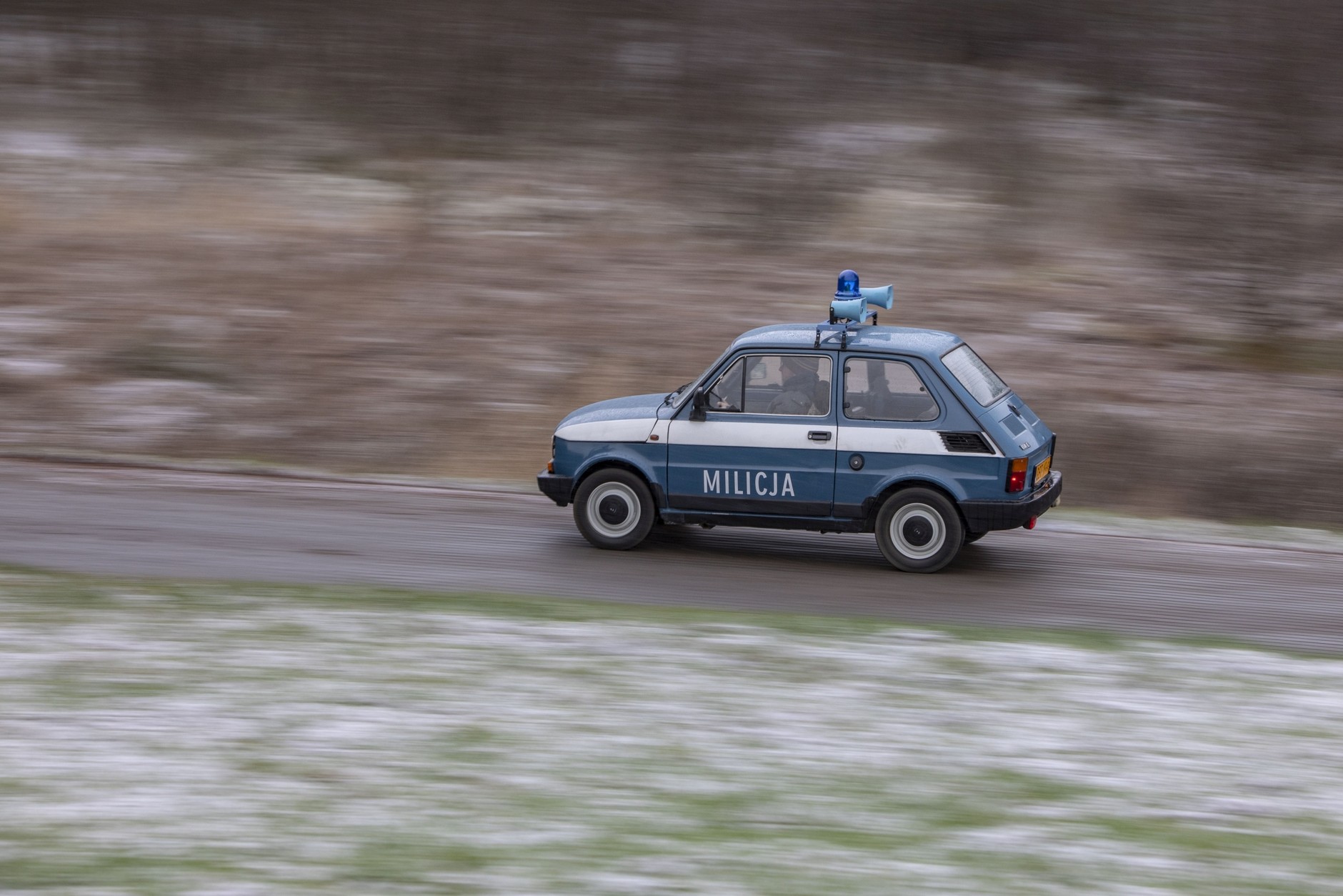 Fiat 126P radiowóz - Maluch, którego nie było