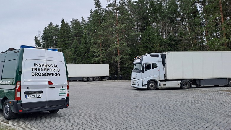 Turecka ciężarówka zatrzymana przez ITD. Jechała do ZEA
