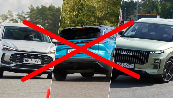 Zakaz sprzedaży chińskich aut miałby być całkowity