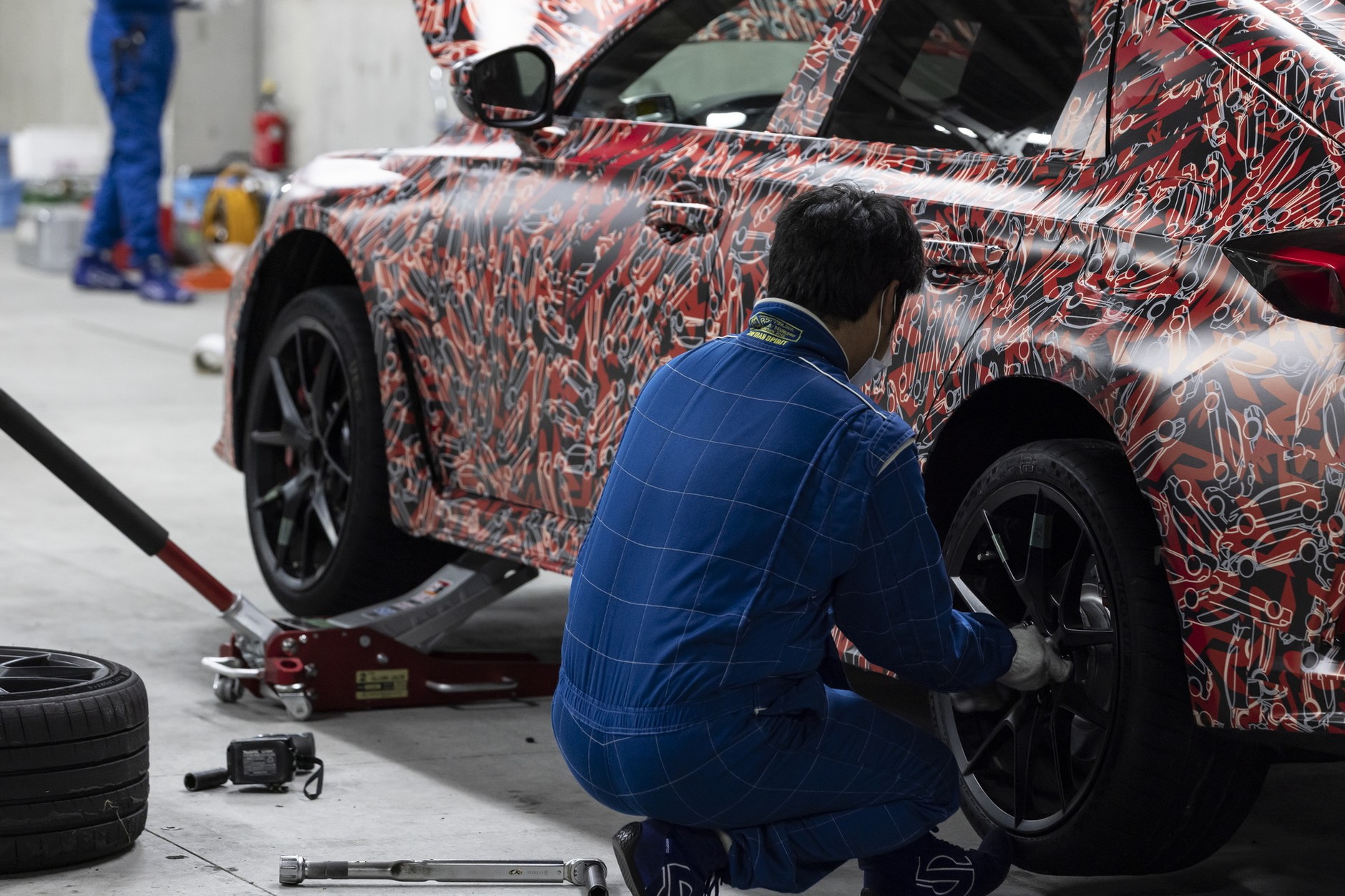 Zakamuflowana prototypowa Honda Civic Type R