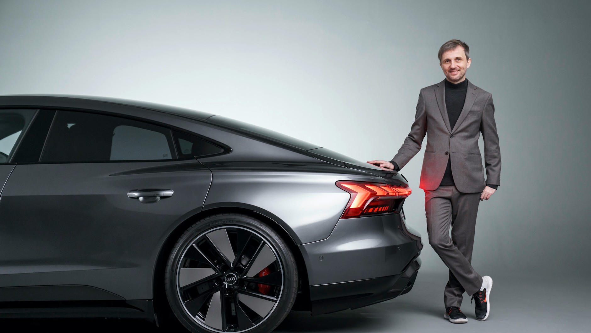Parys Cybulski, stylista nadwozi Audi i współautor designu e-trona GT.