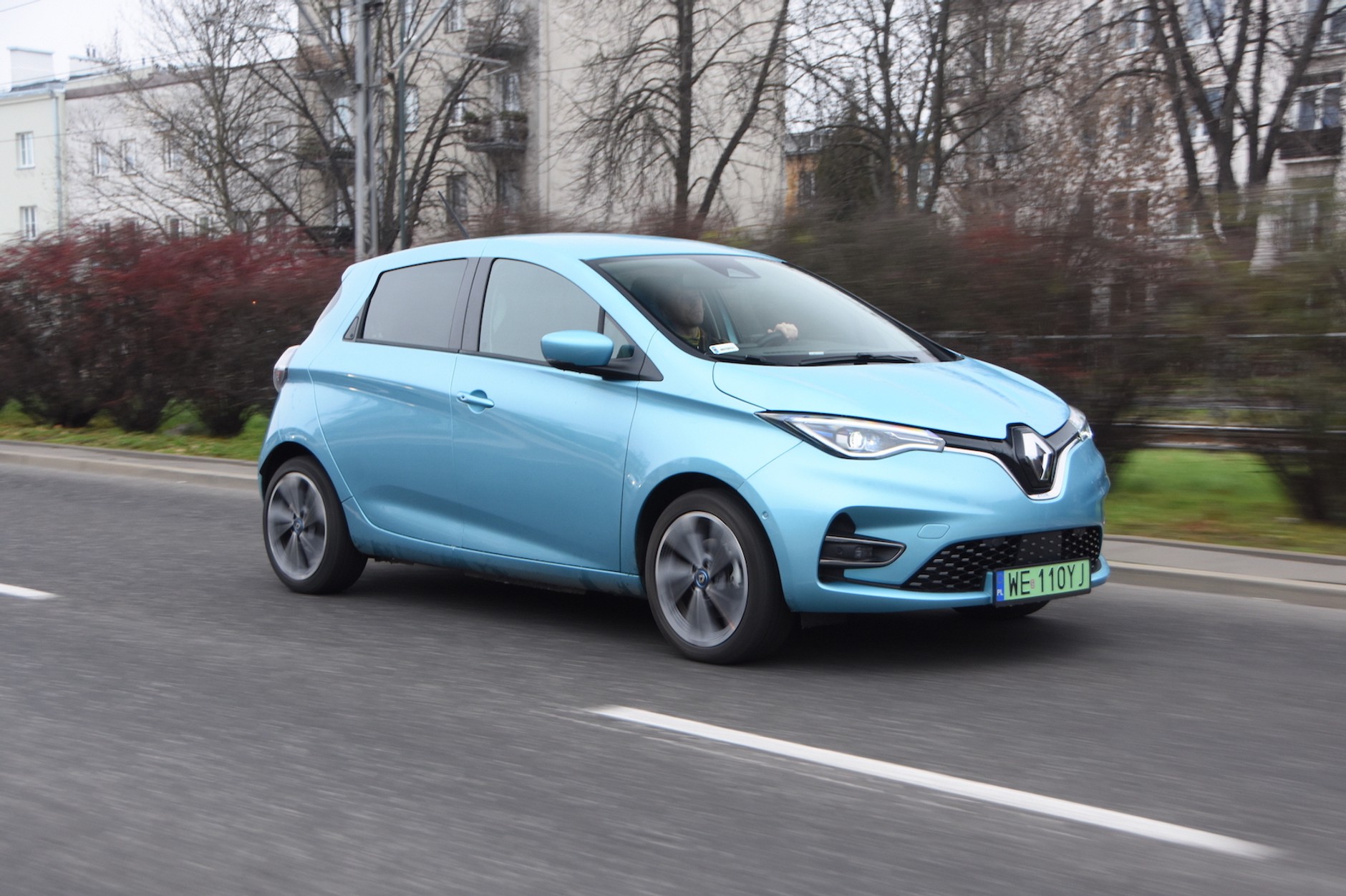 Renault Zoe E-Tech - zasięg na autostradzie 292 km