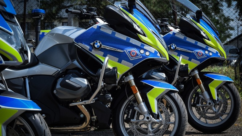 Policyjny motocykl BMW R 1250 RT