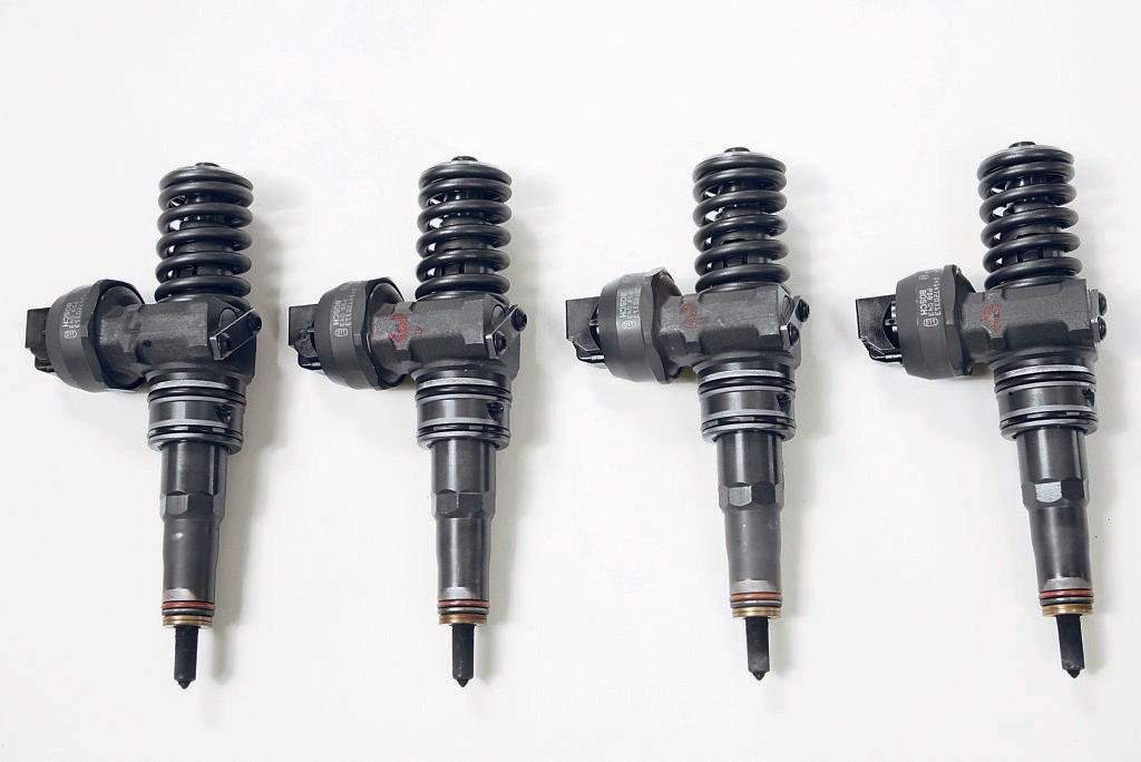 Pompowtryskiwacze - z czasem tracą niezbędną precyzję działania, psują się też elektrycznie.