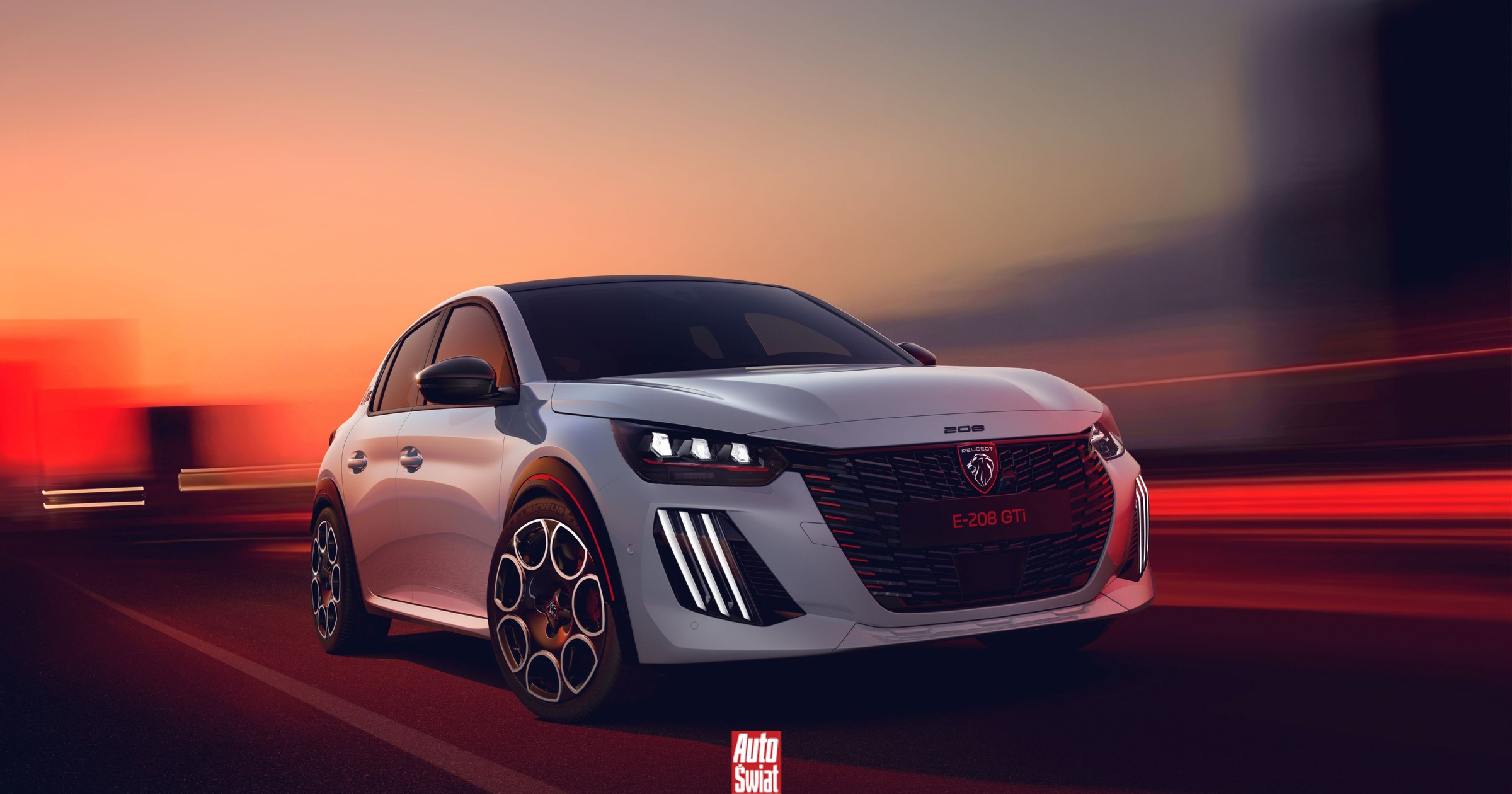 Nowy Peugeot 208 GTi ma literę E, silnik M4+ i 281 KM. Pierwsza setka w 5,5 s