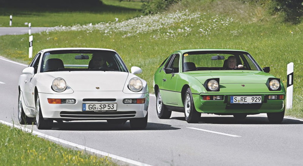 Porsche 924 kontra 968 - tak podobne, a jednak odmienne
