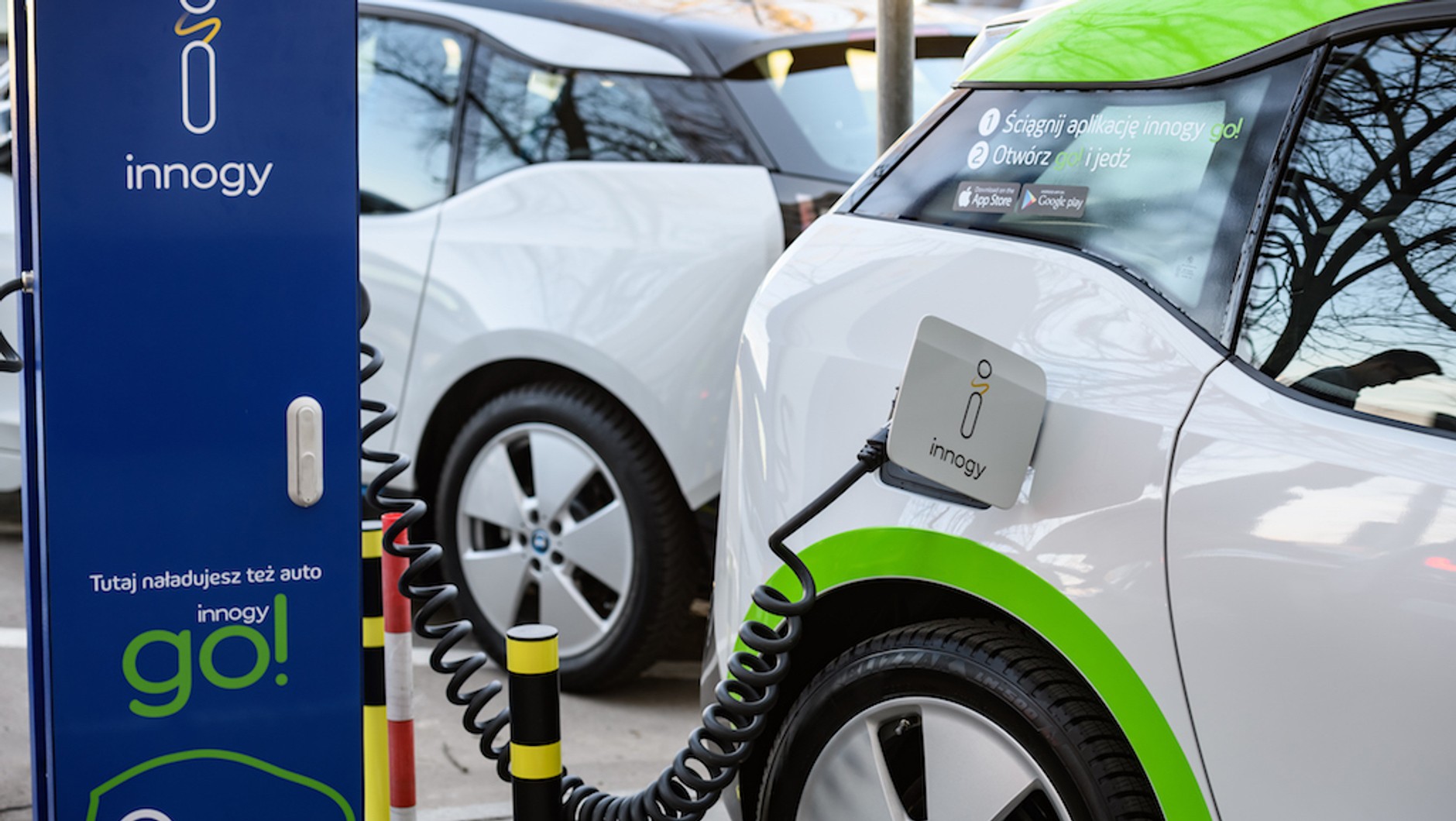 500 elektrycznych BMW i3 do wynajęcia w Warszawie