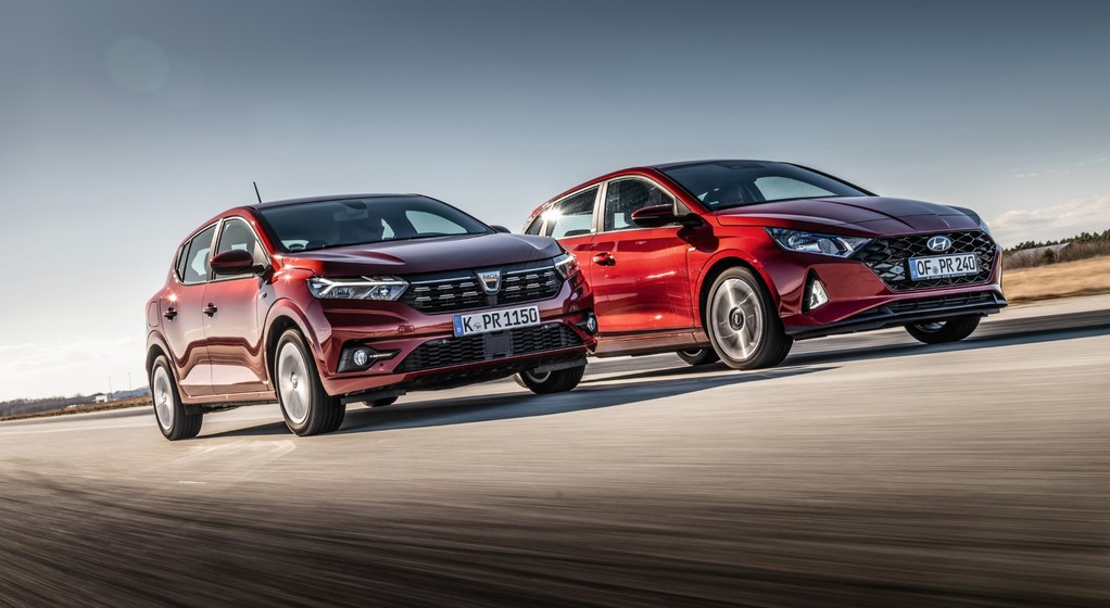 Dacia Sandero i Hyundai i20 - porównanie