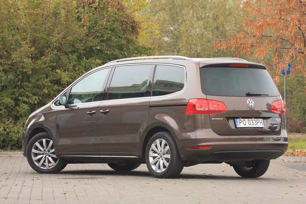 Sharan 2.0 TDI DSG Highline: VW przestał być sknerą