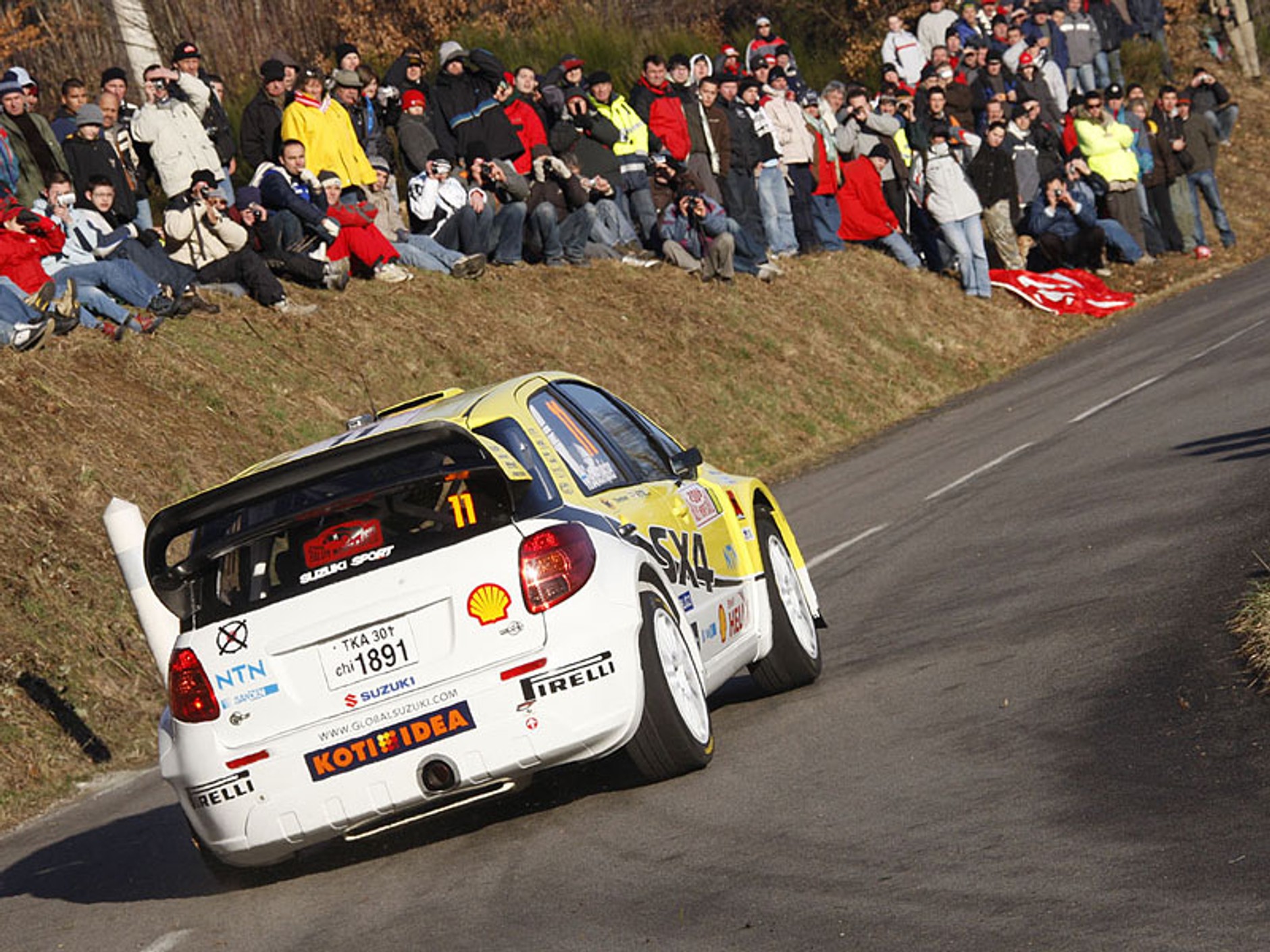 Rajd Monte Carlo 2008: pechowy Sordo, spokojny Hirvonen (relacja z trzeciego etapu)