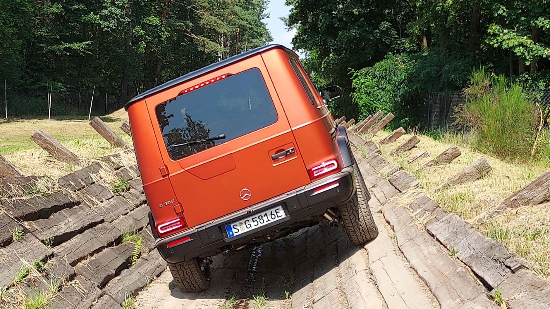 Mercedes klasy G elektryczny