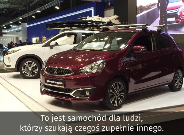 Mitsubishi podczas Poznań Motor Show 2018