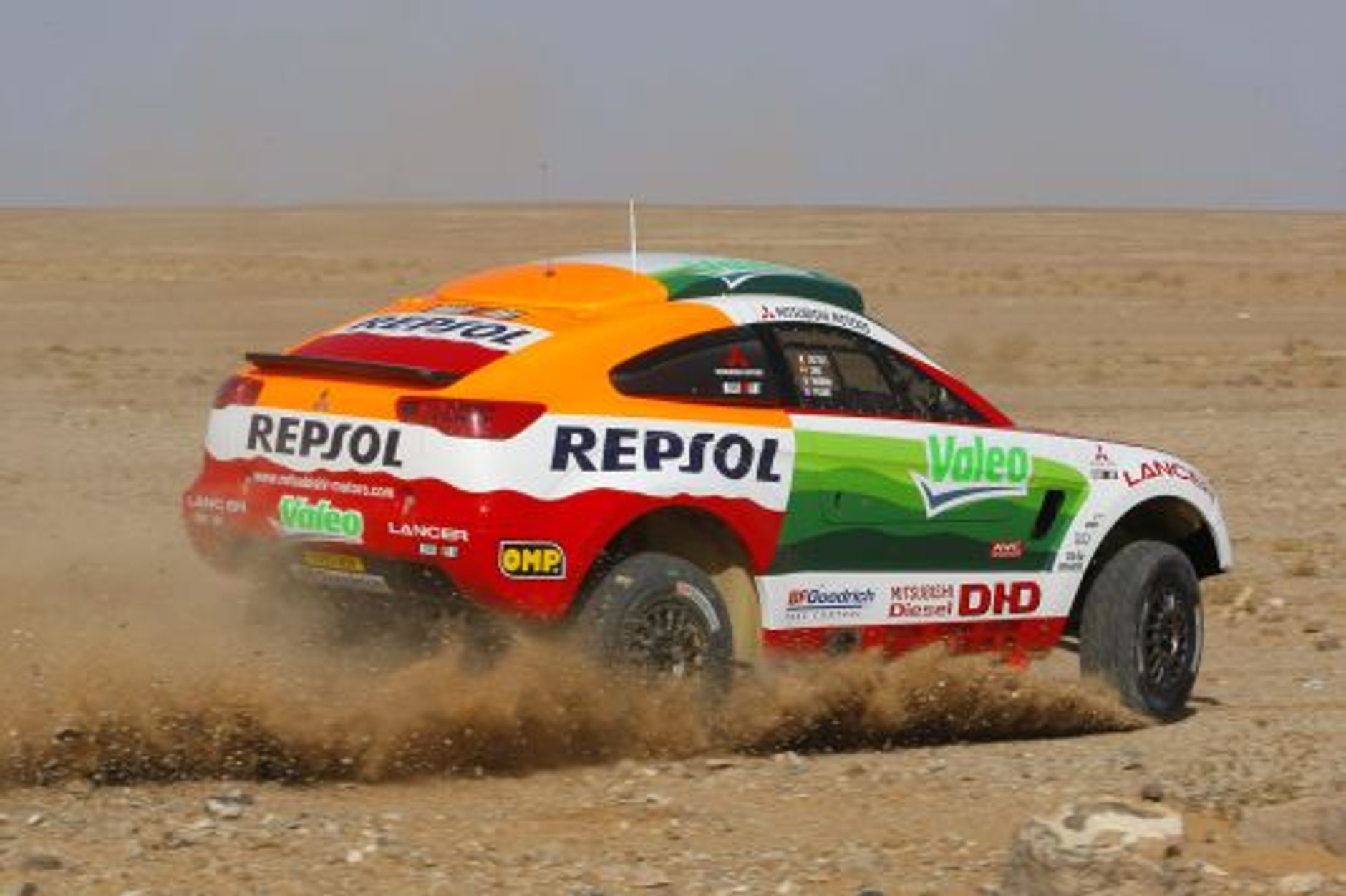 Mitsubishi Racing Lancer na Dakar 2009!