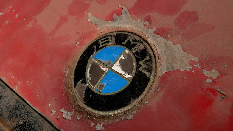 BMW 507 należące niegdyś do Elvisa Presleya (wersja sprzed renowacji)