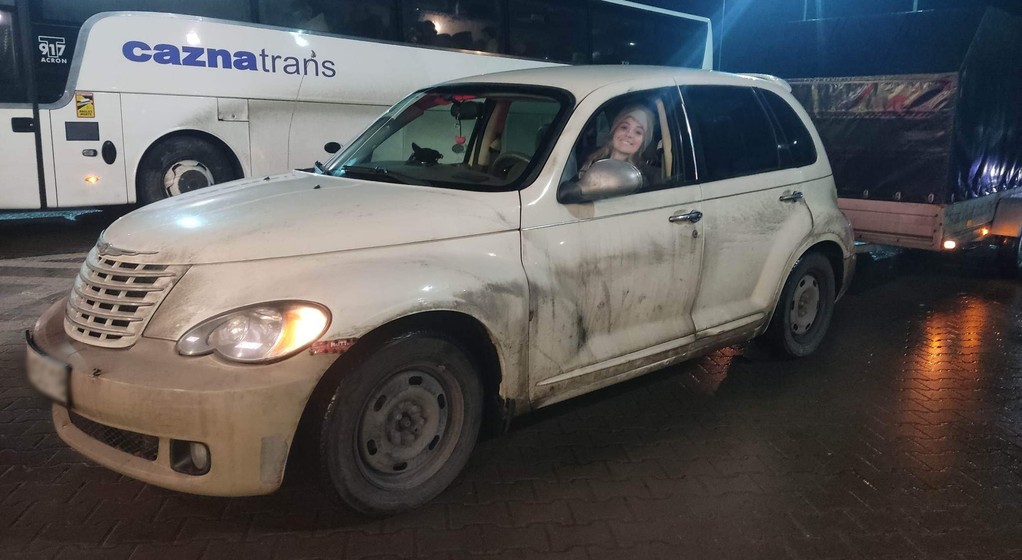 Natalia pojechała na misję humanitarną do Chersonia