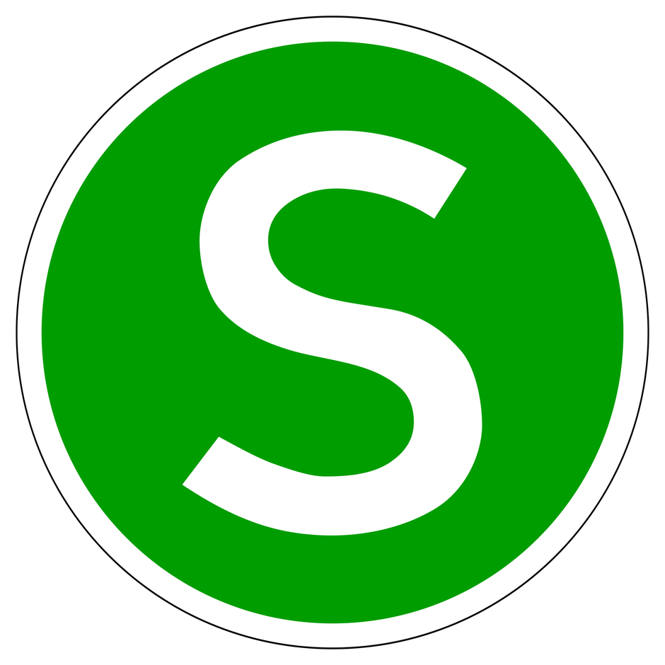 Plakietka "S"