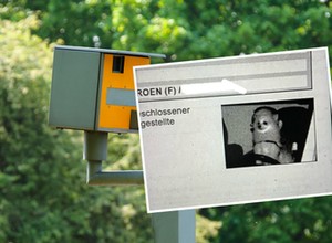 Takiego mandatu z fotoradaru się nie spodziewał. Nie mógł uwierzyć w to, co zobaczył