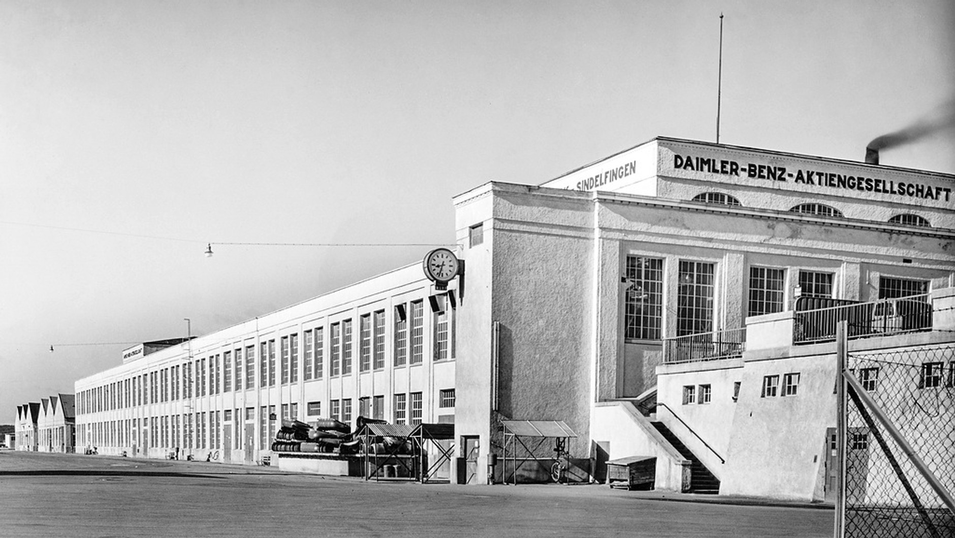 Fabryka Mercedesa w Sindelfingen, maj 1951 r.