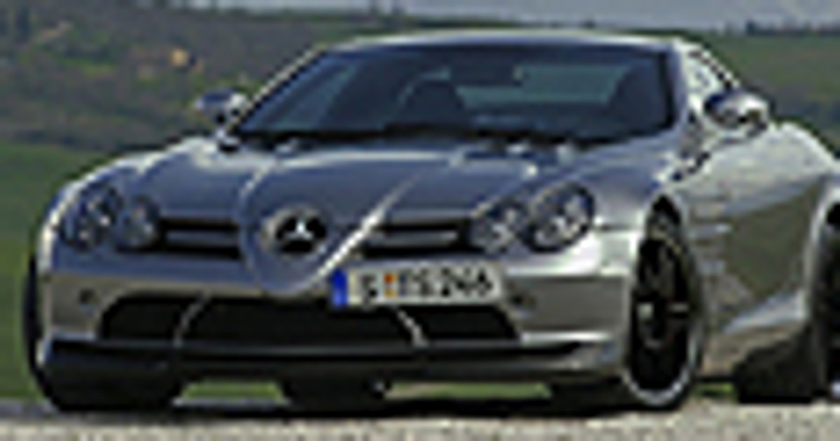 Mercedes SLR 722 Edition - SLR z Mille Miglia