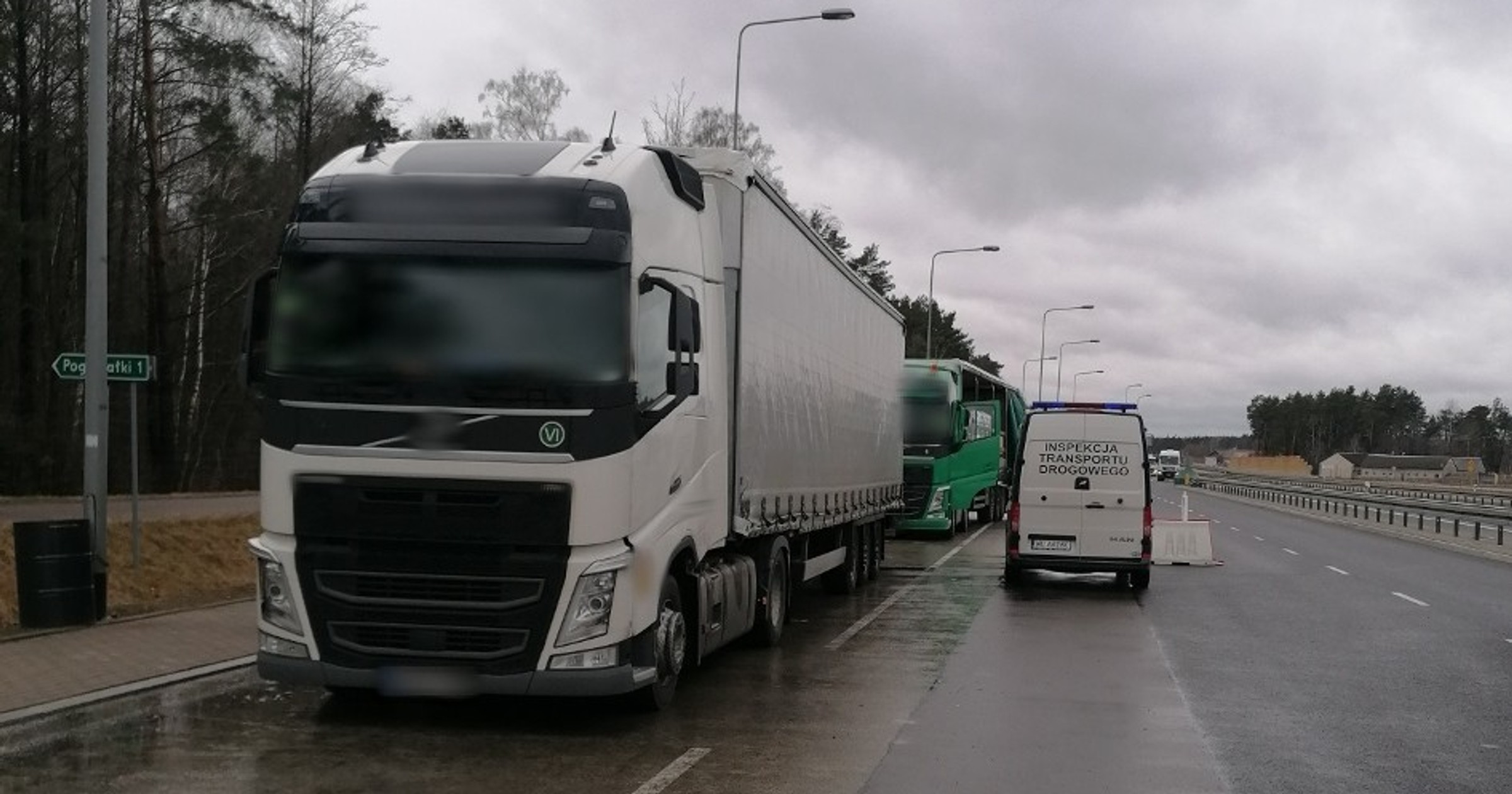 Ciężarówka z Litwy z ładunkiem niemieckiego piwa w drodze do Rosji. Kontrola ITD na Podlasiu