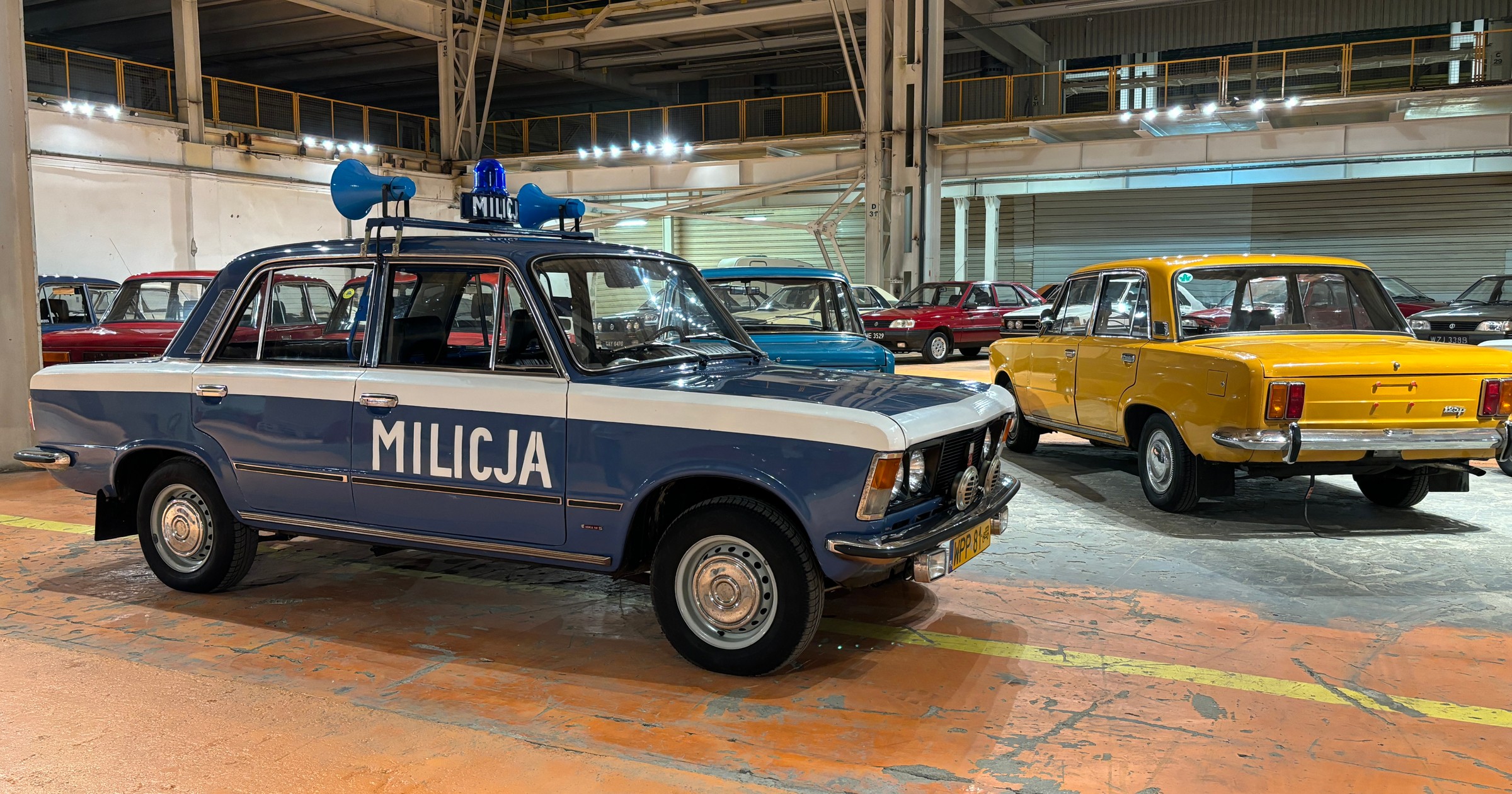 Wystawa w dawnej fabryce FSO