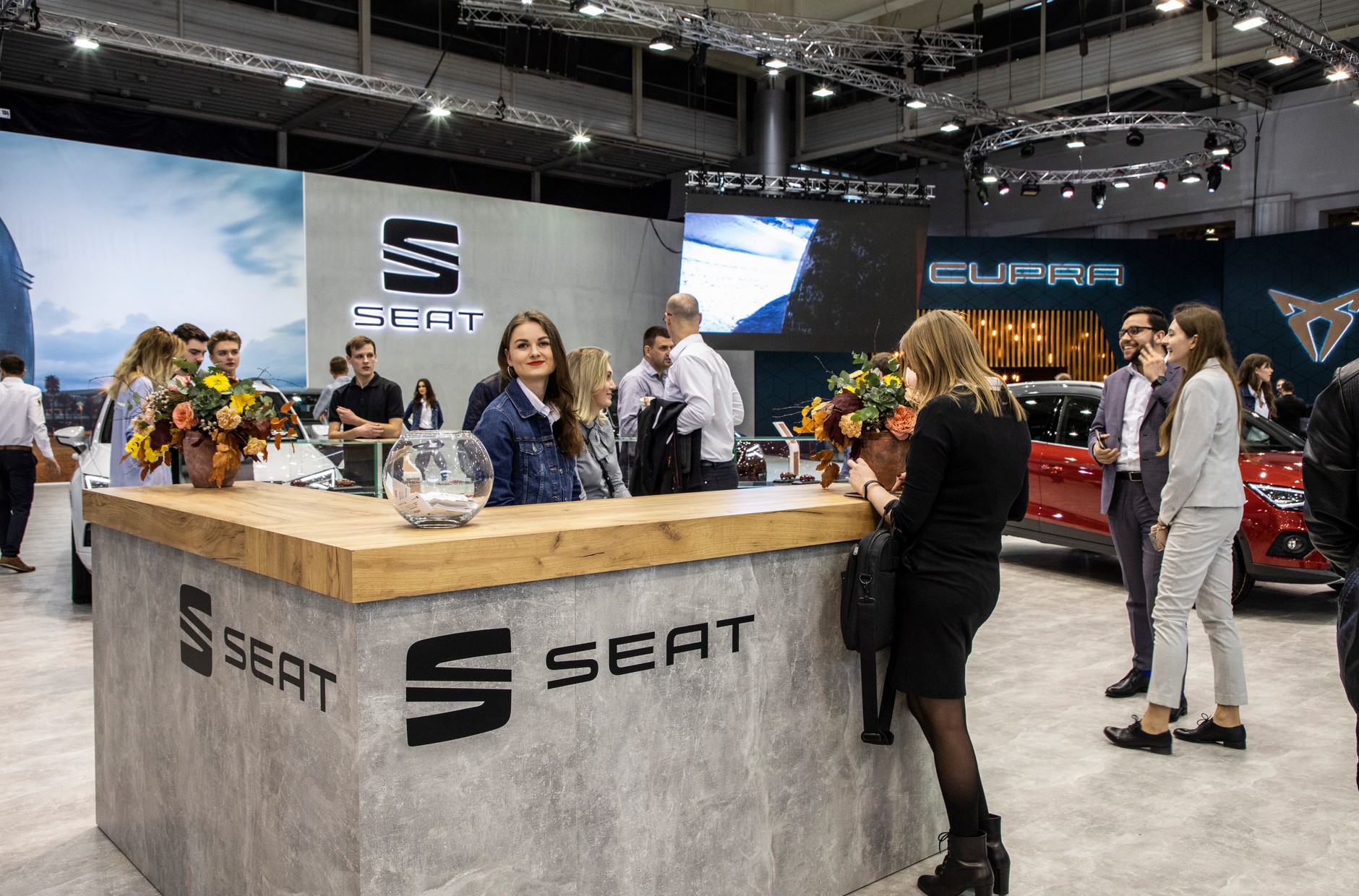 Seat podczas Poznań Motor Show