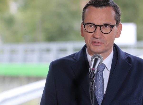 Premier "otworzył" most w Szczawie. Przeprawa funkcjonuje od ubiegłego roku