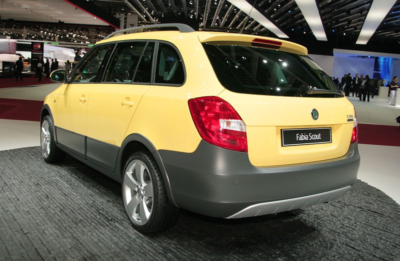 Genewa 2009: Škoda Fabia Scout – fotogaleria