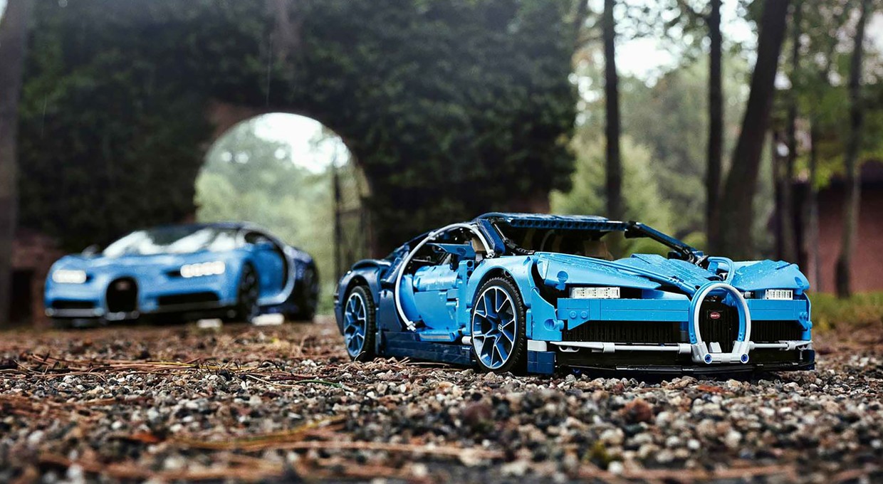 Bugatti Chiron - połączenie sztuki, inżynierii i klocków