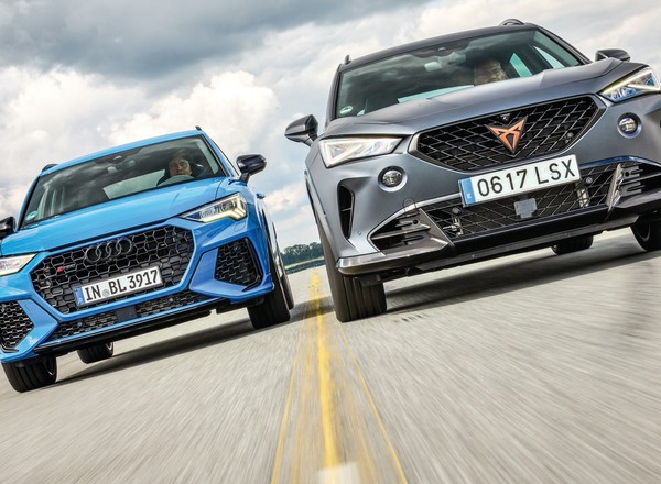 Audi RS Q3 kontra Cupra Formentor VZ5 w pojedynku na torze wyścigowym
