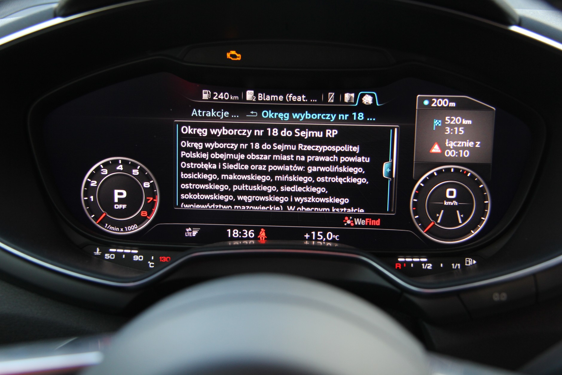 Audi connect - atrakcje turystyczne. Czy okręg wyborczy to dobry pomysł?