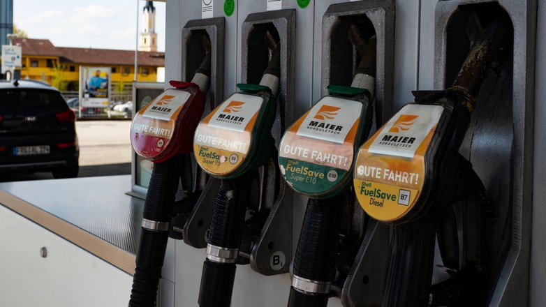 Stacja paliw w Niemczech