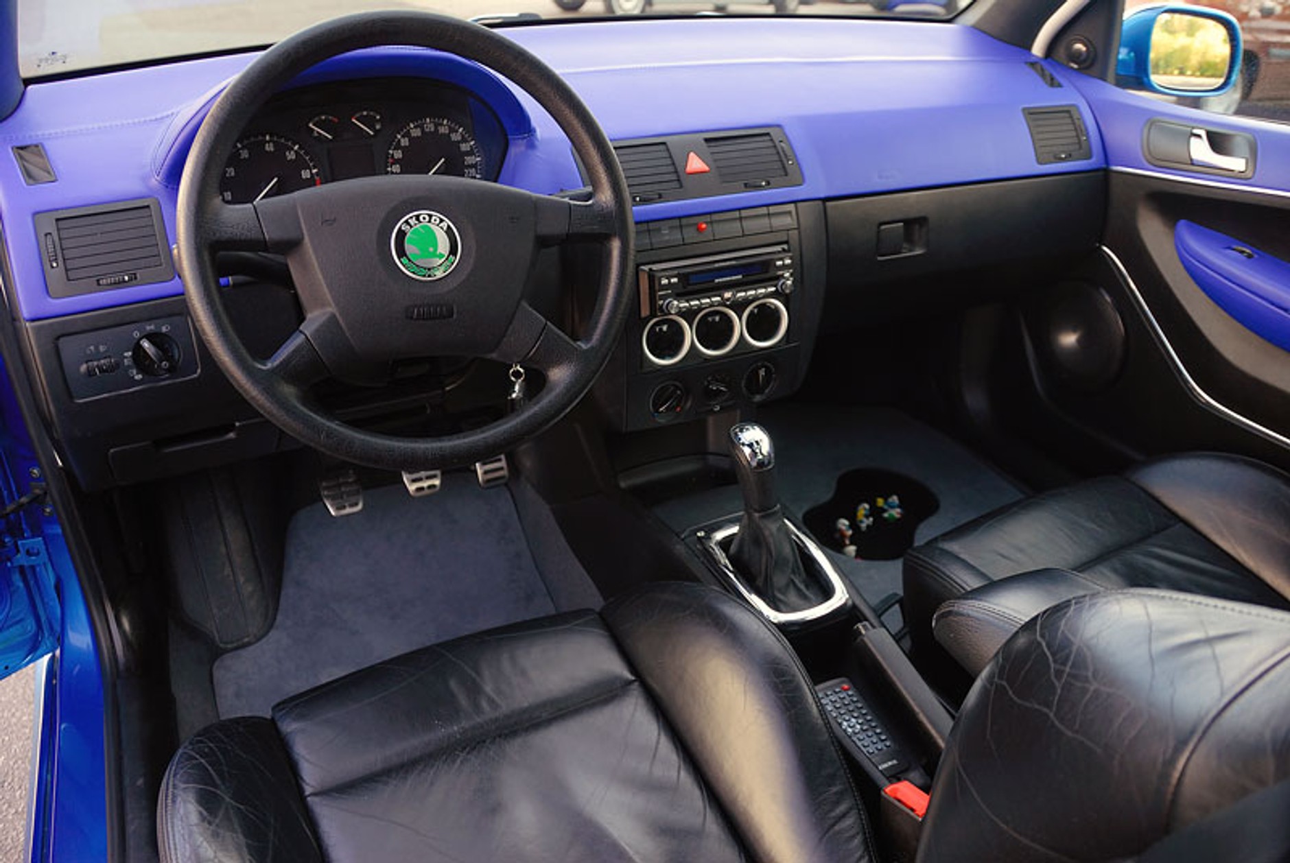 Garaż tunera: Škoda Fabia 1,8 Turbo – smerfny hatchback