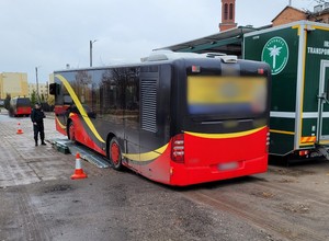 Fatalny wynik kontroli autobusów miejskich w Zgierzu