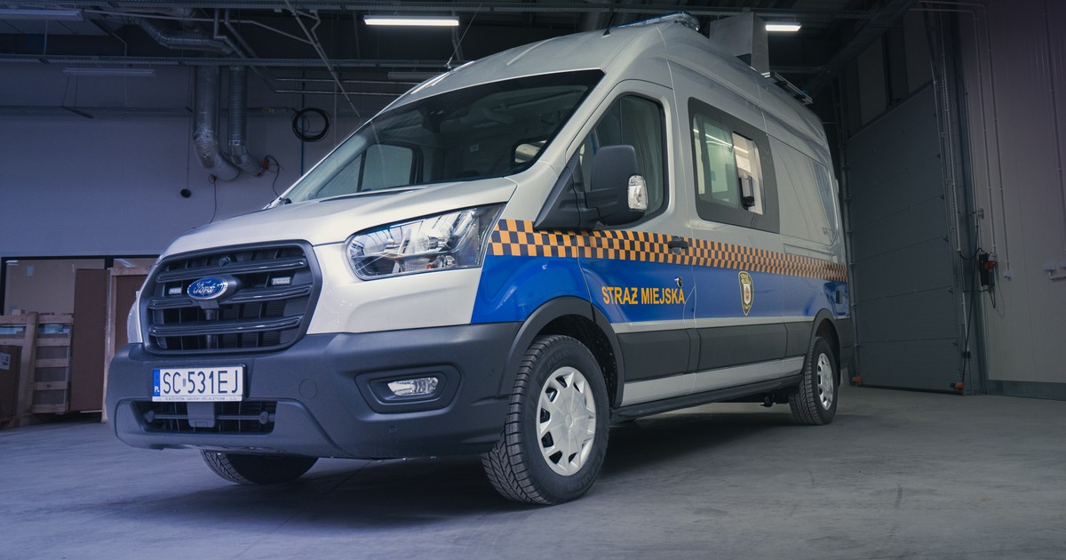 Specjalistyczny Ford Transit dla Straży Miejskiej