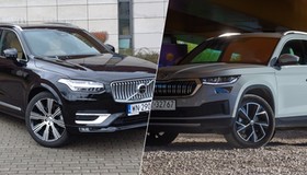 SUV do 100 tys. zł - lepsze Volvo XC90 czy Skoda Kodiaq?