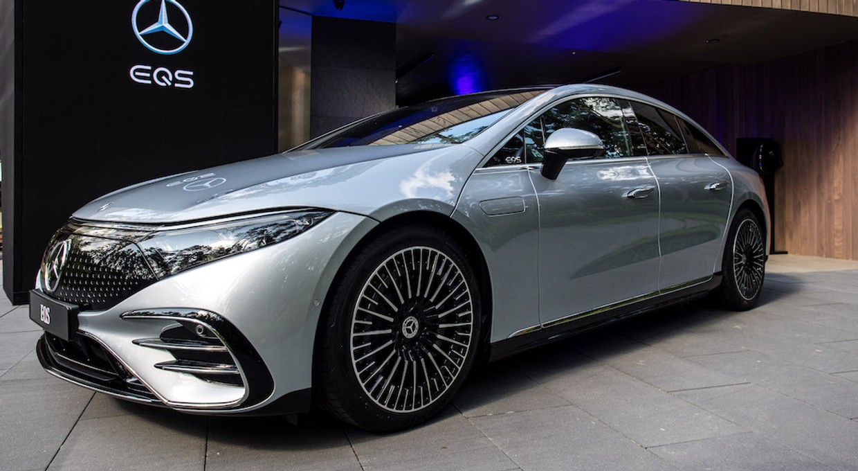 Mercedes EQS – elektryczny, luksusowy, futurystyczny