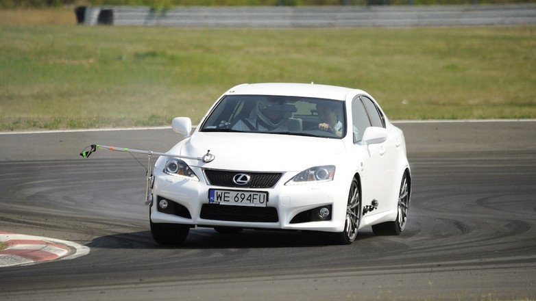 Stig w Lexusie