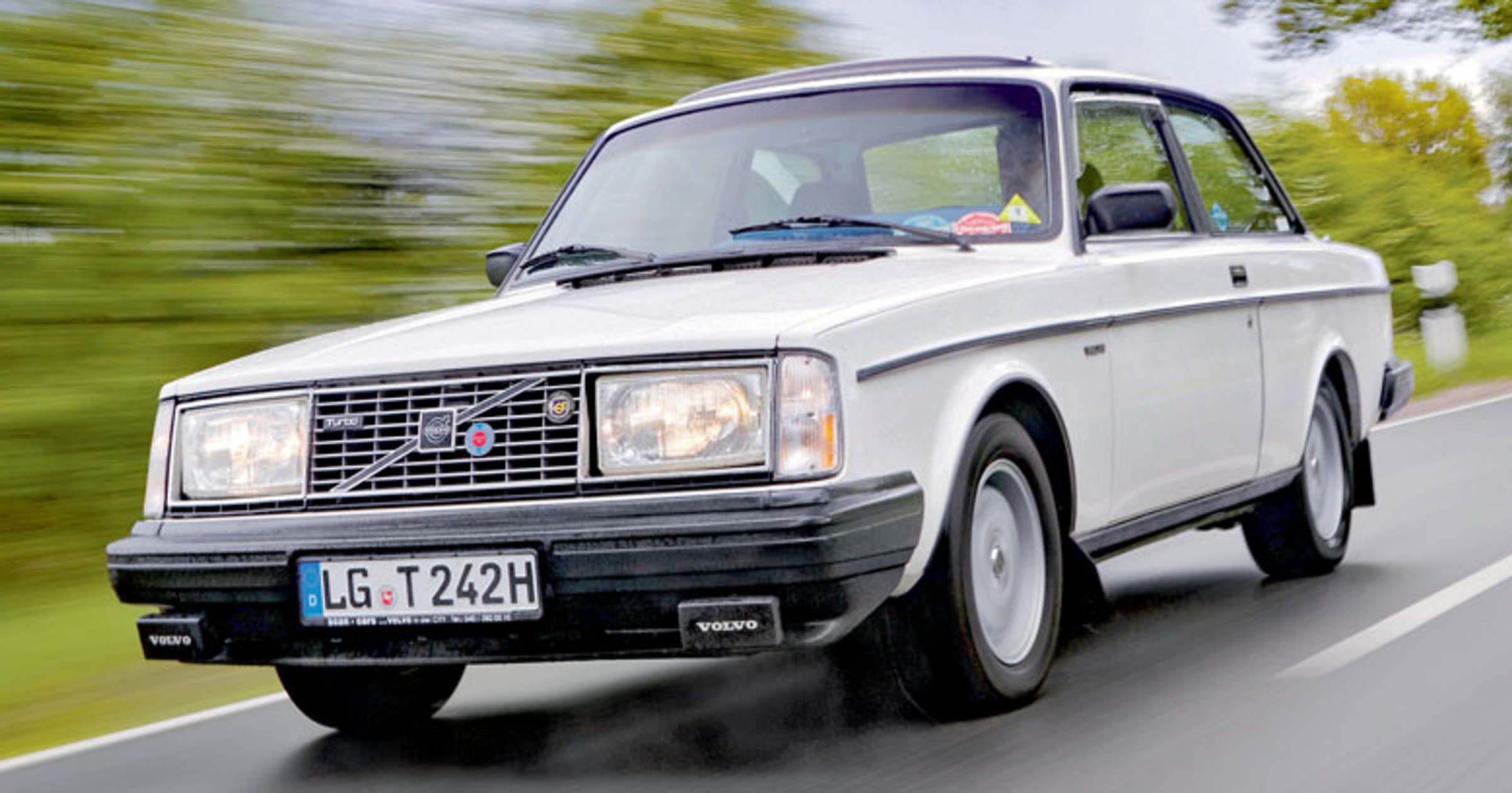 Volvo 242 Turbo - kanty w wersji z doładowaniem