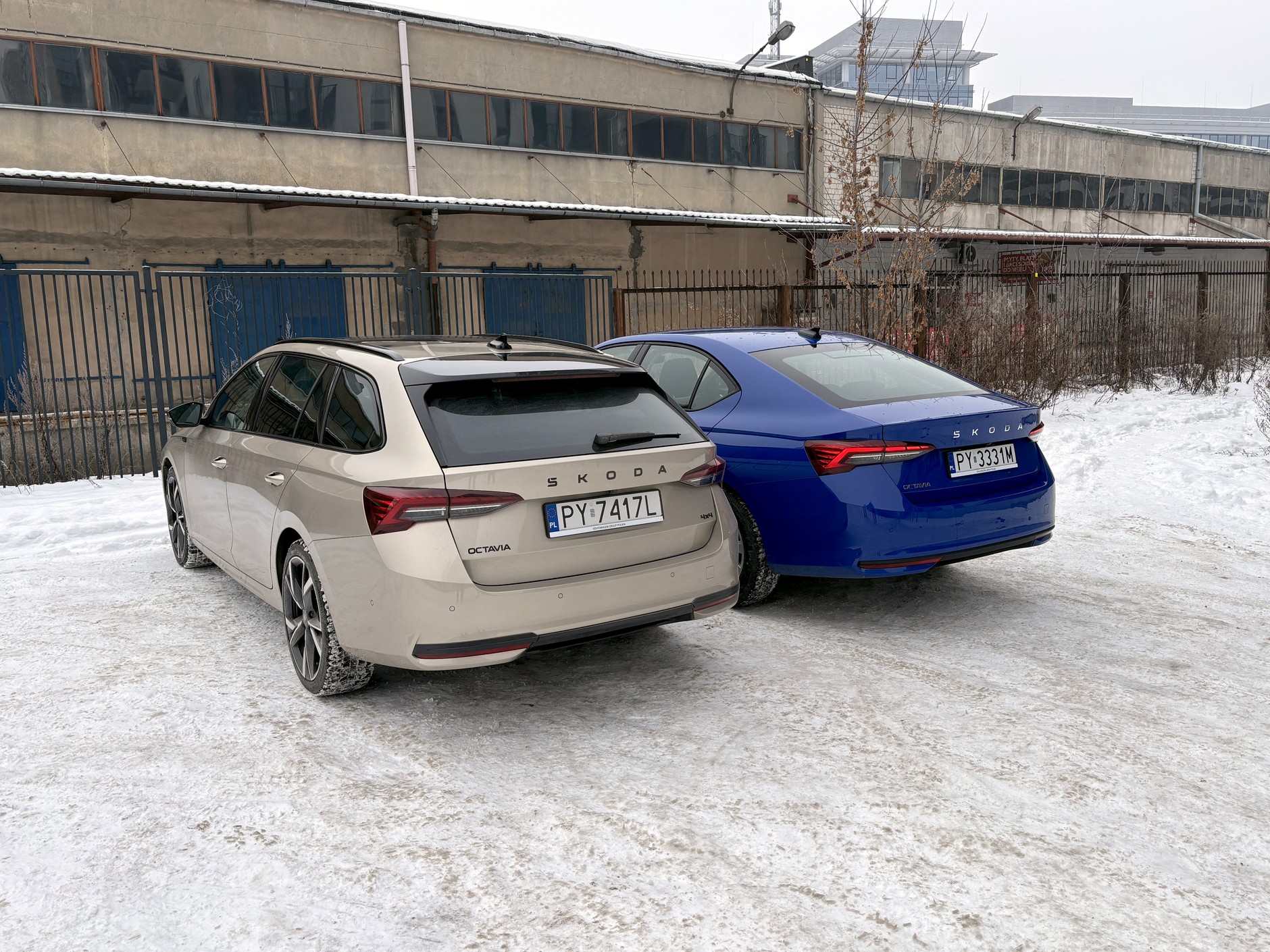 Skoda Octavia Combi Sportline i Skoda Octavia Liftback Essence