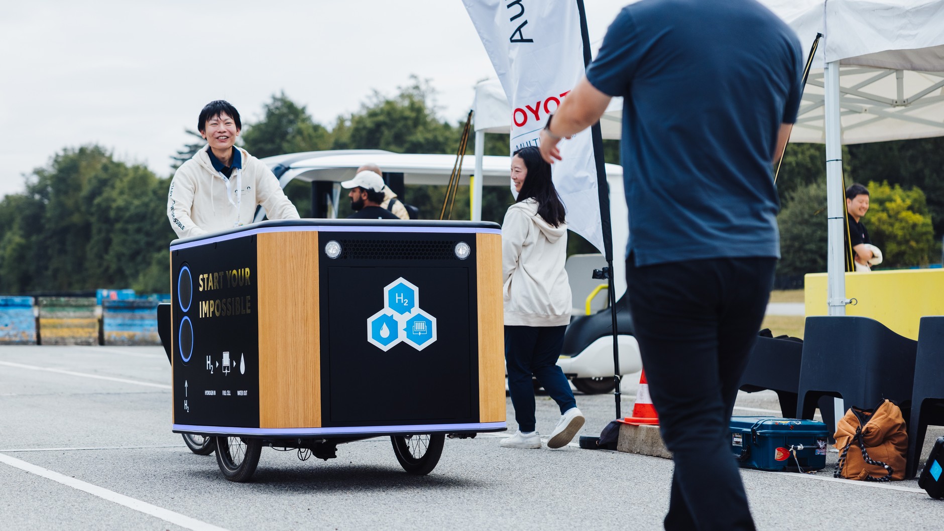 Wodorowe kartridże Toyoty