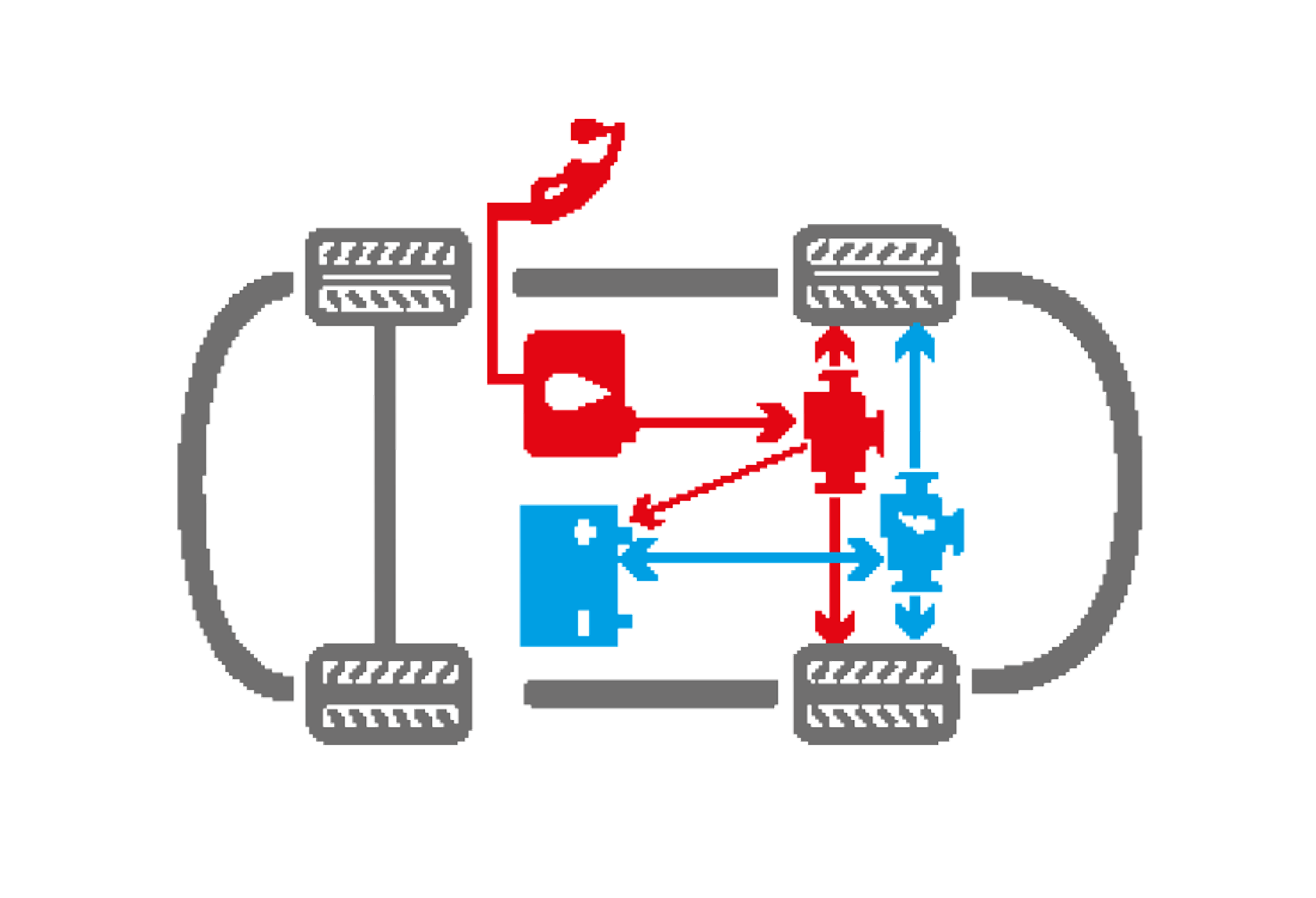Hybryda (HEV): silniki spalinowy i elektryczny