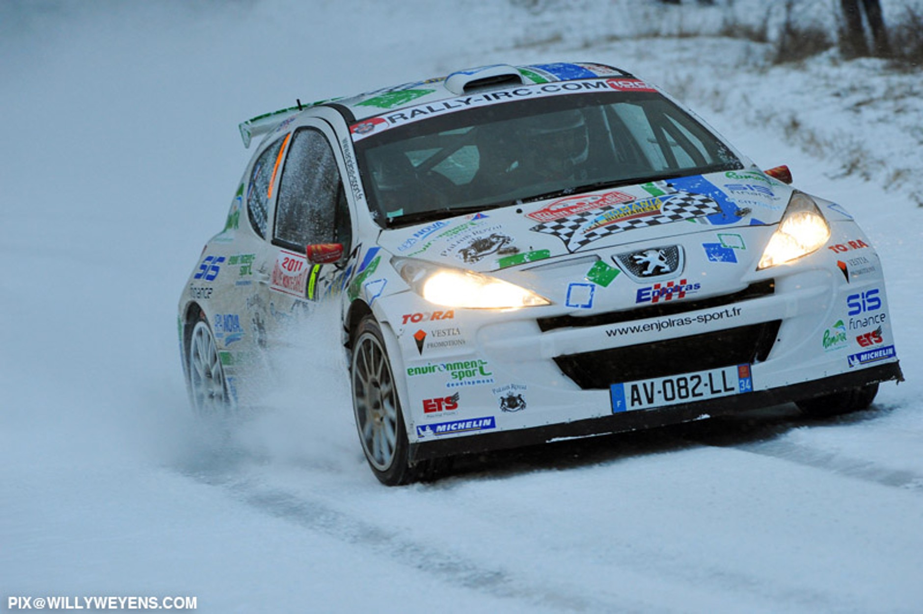 Mistrz Polski wygrał Rajd Monte Carlo - fot. Willy Weyens