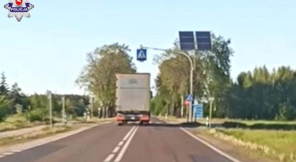 Rosjanin za kierownicą ciężarówki miał trzy promile alkoholu. Trafił do aresztu na trzy miesiące