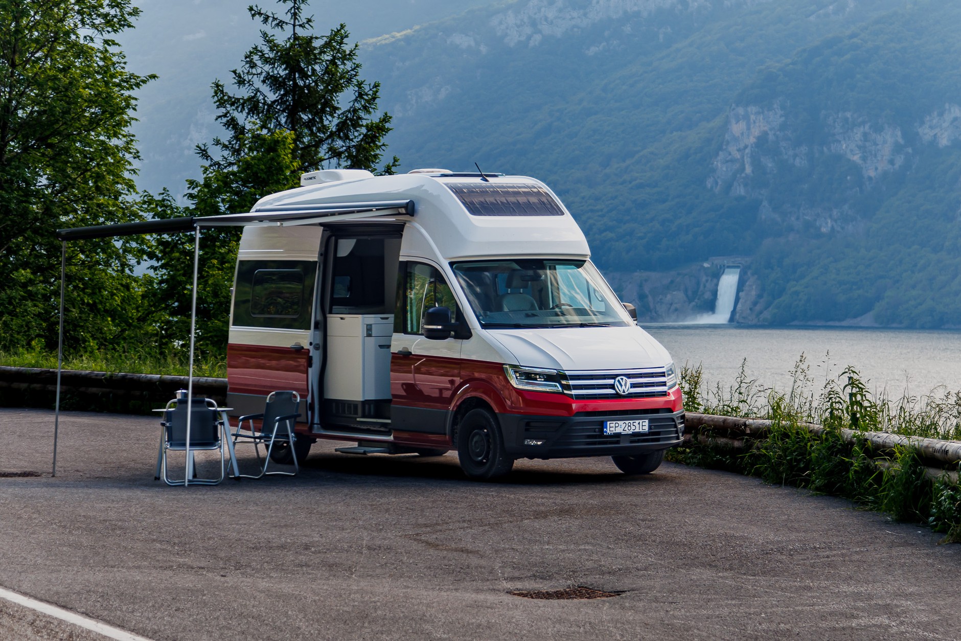 Volkswagen Amarok i Grand California na włoskich wakacjach