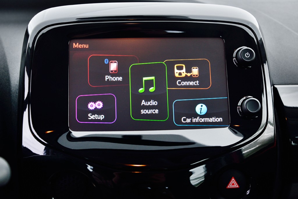 Sprzęt X-touch w nowej Aygo