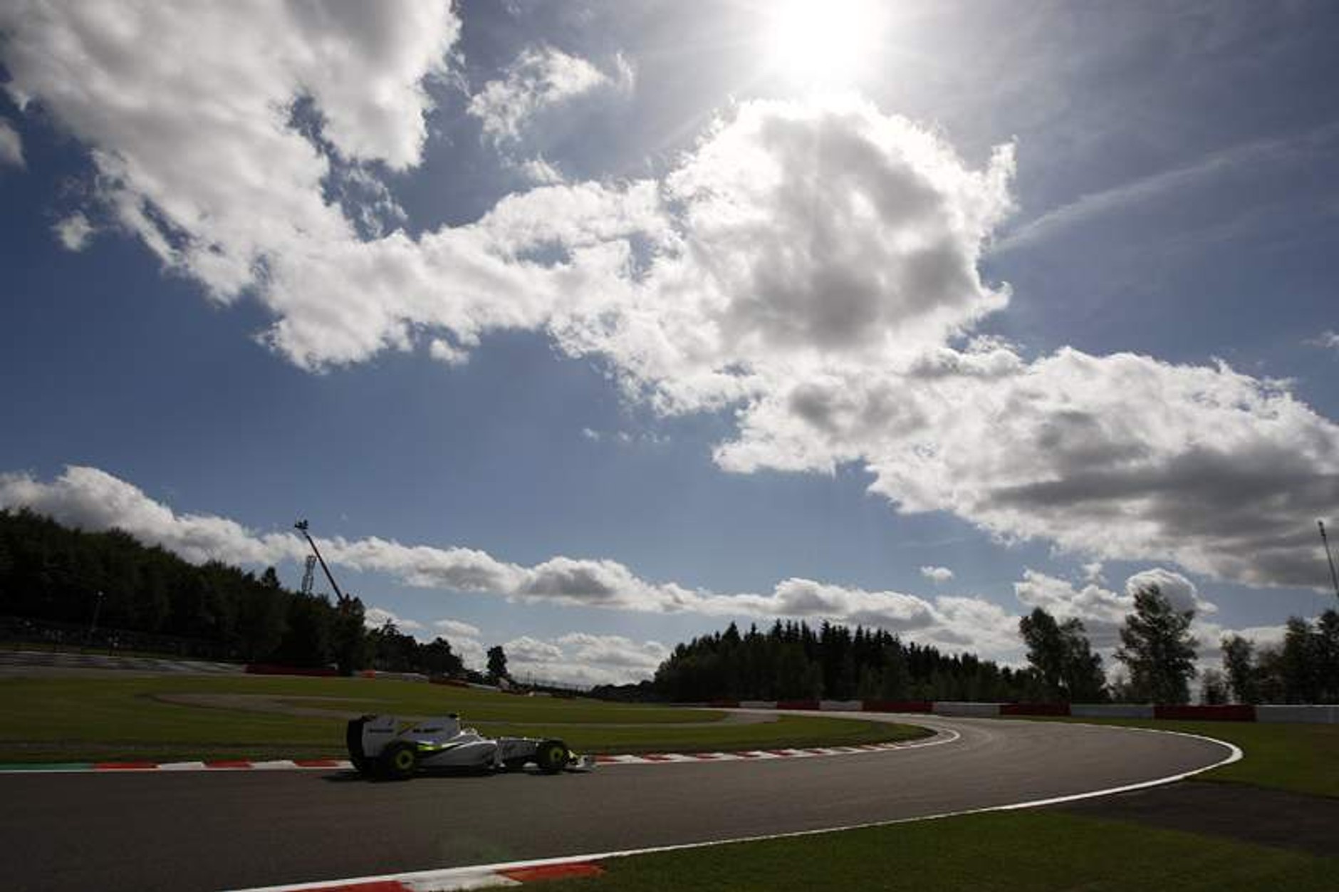 Grand Prix Belgii 2009: dwie gwiazdy wyścigu - Raikkonen i Fisichella (fotogaleria)